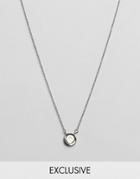Aetherston Pendant Necklace In Silver - Silver