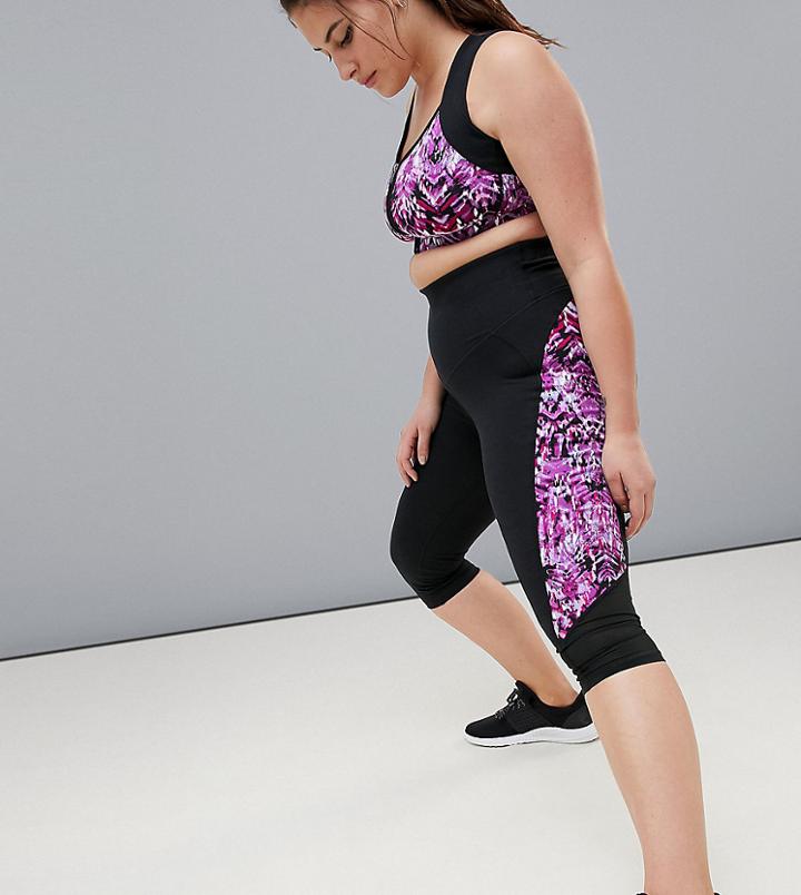 Rainbeau Curve Printed Compression Leggings - Multi