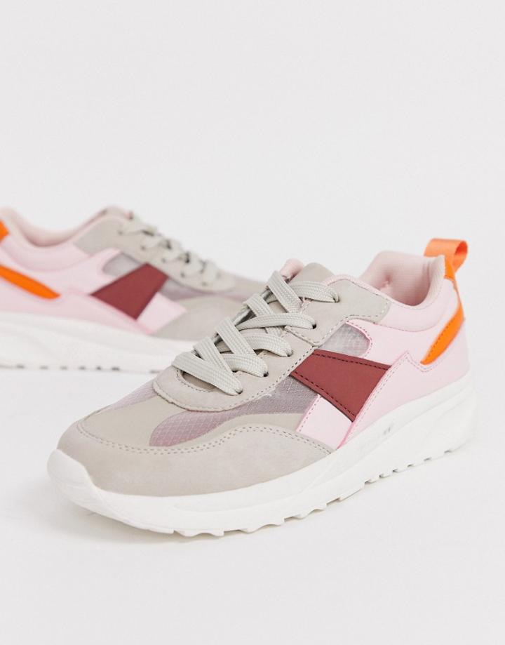 Asos Design Dalston Retro Sneakers In Multi
