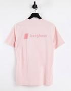 Berghaus Heritage Front And Back Logo T-shirt In Pink