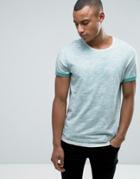 Esprit Slub Crew Neck T-shirt - Green