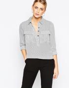 Oasis Vertical Stripe Shirt - Multi