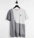Puma Convey Logo T-shirt In Multi Black - Exclusive To Asos