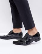 Jeffery West Pino Borgue Lace Up Shoes In Black - Black
