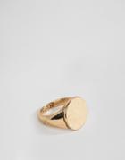 Icon Brand Gold Signet Ring - Gold