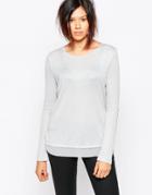 Vero Moda Long Sleeve Top With Overlay Detail - High Rise