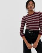 Warehouse Stripe Stitch Sweater - Multi