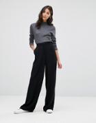 Selected Aliva High Waisted Pant - Black