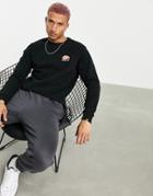 Ellesse Diveria Sweatshirt With Small Logo In Black