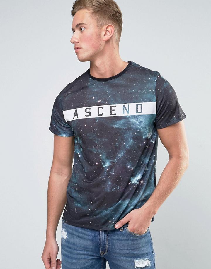 Ascend Space T-shirt - Blue