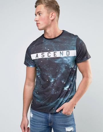 Ascend Space T-shirt - Blue