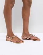 Park Lane Flat Sandals - Copper