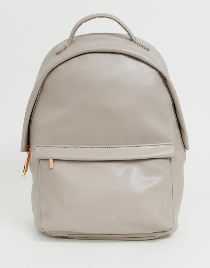 Matt & Nat Backpack In Fog-gray