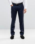 Asos Skinny Smart Pants With 5 Pockets In Navy - Navy
