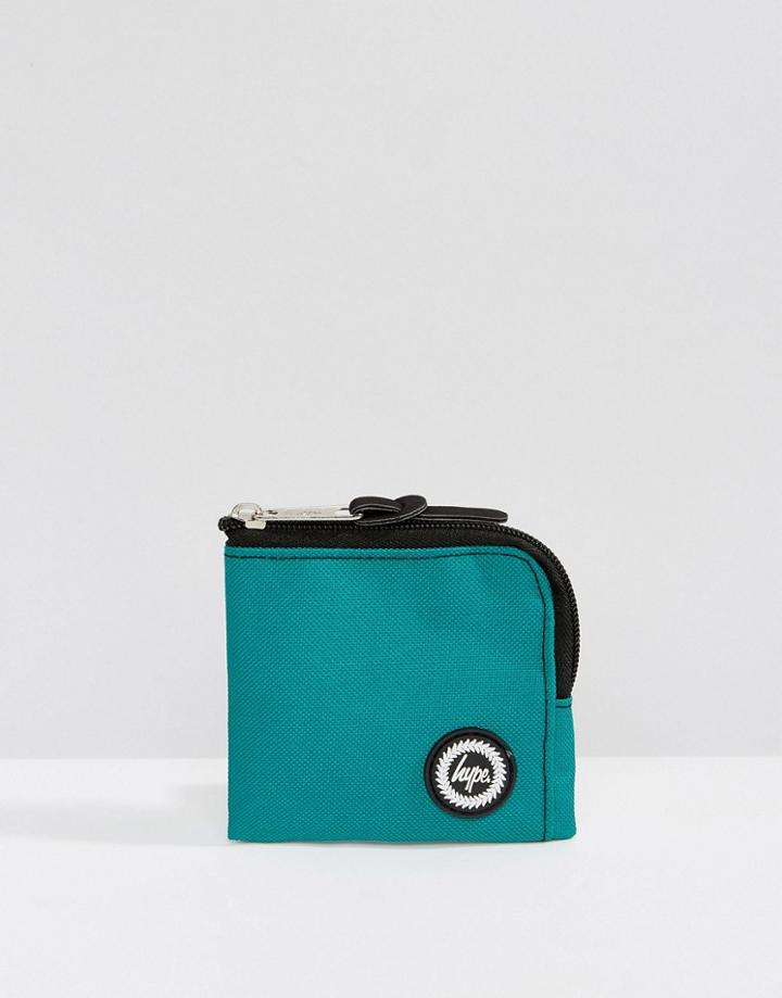 Hype Wallet In Teal - Blue