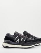 New Balance 57/40 Sneakers In Black And Gray