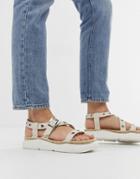 Asos Design Jame Chunky Sporty Espadrilles - Stone