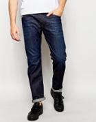 Diesel Jeans Belther 844c Slim Tapered Fit Stretch Dark Wash - Dark Wash