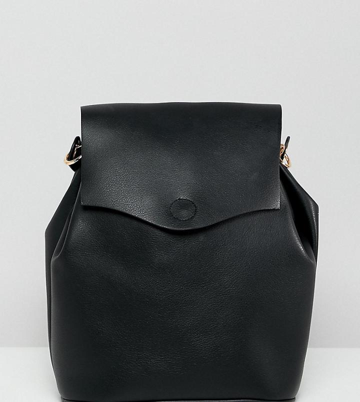 New Look Eyelet Detail Backpack