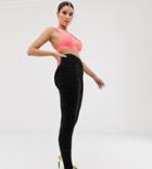 Fashionkilla Ruched Legging In Black - Black
