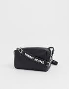 Tommy Jeans Cross Body Bag With Mono Logo - Black