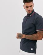 Only & Sons Slim Fit Polo Shirt - Navy
