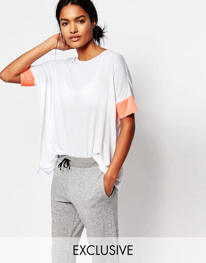 Nocozo Oversized Panel Tee - Pink