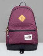 The North Face Berkeley Backpack 25 Litres In Burgundy - Red