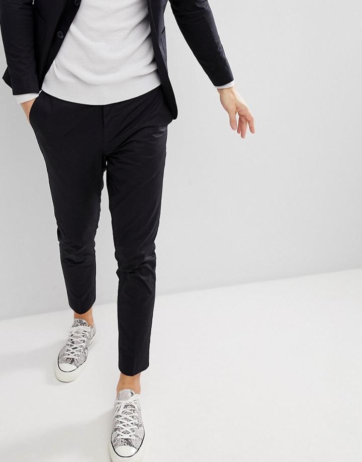 Selected Homme Suit Pants In Anti Fit - Black