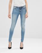 Vero Moda Seven Super Slim Jeans - Blue 32 Length