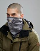 Quiksilver Casper Snow Infinity Scarf In Camo - Gray