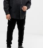 Collusion Plus Skinny Jean In Black - Black