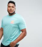 Asos Plus T-shirt With I Wish You Would Print - Blue
