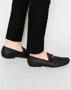 Vivienne Westwood Safety Pin Logo Loafers - Black