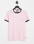 French Connection Ringer T-shirt In Pink