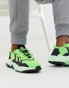 Adidas Originals Ozweego Sneakers In Green