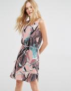 Y.a.s Kimo Dress In Graphic Print - Print