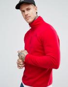 The North Face Glacier 1/4 Zip Fleece In Red - Red