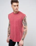 Another Influence Sleevless T-shirt - Red