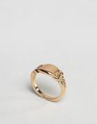 Asos Sovereign Pinky Ring - Gold