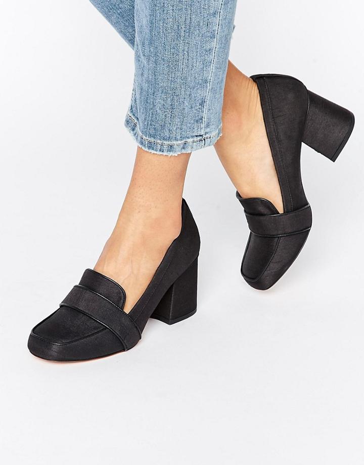 Asos Oyster Loafers - Black