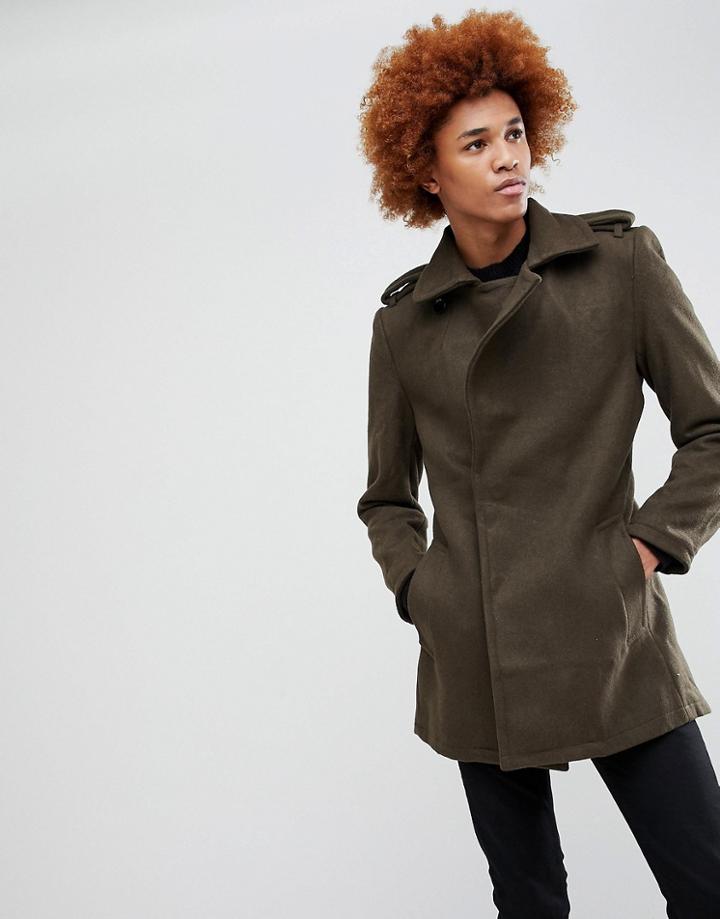 Criminal Damage Agent Coat - Green