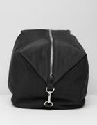 Monki Zip Detail Backpack - Black