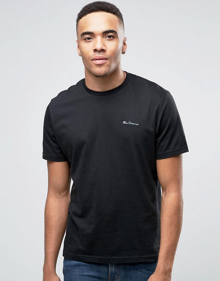 Ben Sherman Logo T-shirt - Black