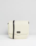 Pauls Boutique Simple Saddle Bag In Cream - Beige