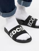 Dc Shoes Bolsa Sliders In Black - Black