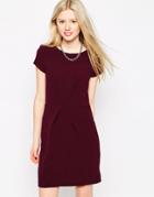 Liquorish Envelope Dress - Wine
