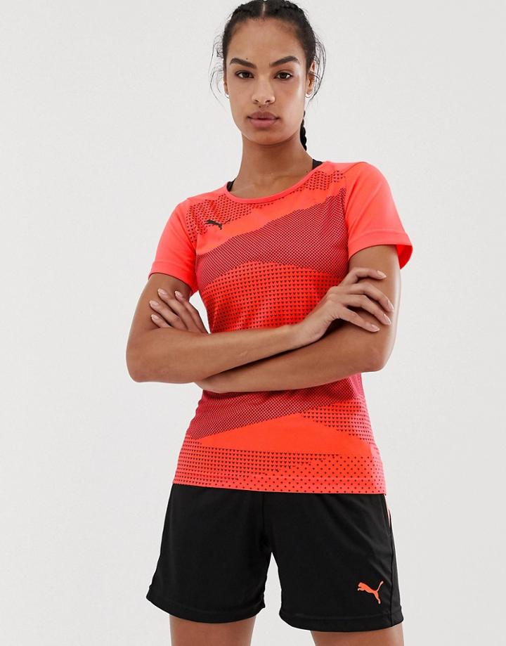 Puma Soccer T-shirt In Red - Red