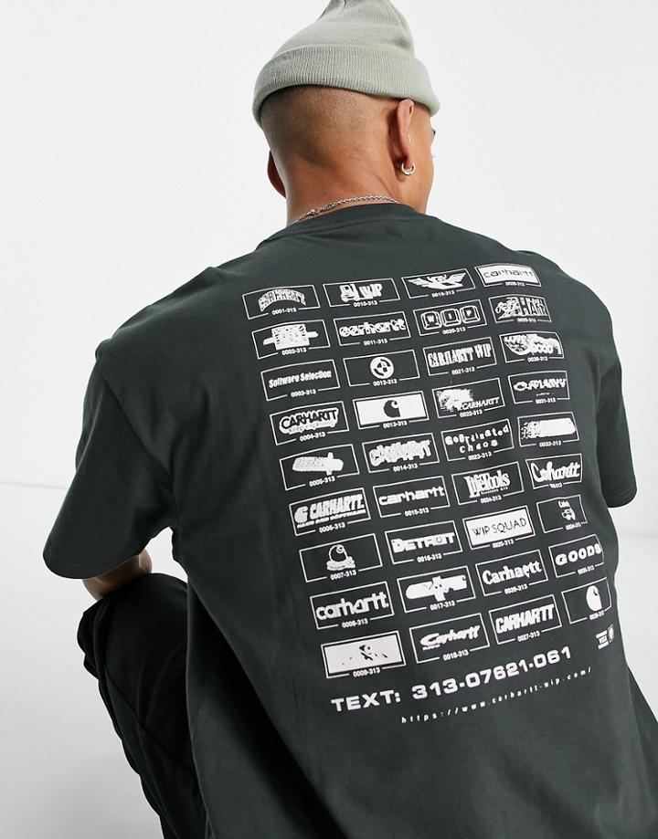 Carhartt Wip Screensaver T-shirt In Green