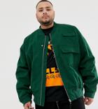 Collusion Plus Multi Pocket Canvas Bomber